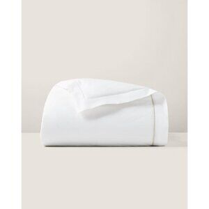 Ralph Lauren Palmer Percale Organic Cotton Duvet Cover Full/Queen Sand Dune NWT